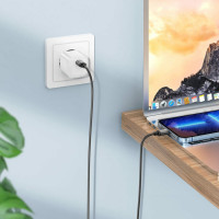 Кабель BOROFONE BX87 Sharp PD charging data cable for iP Black (Цвет Черный) - фото № 4
