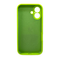 Чохол для смартфона Silicone Full Case AA Camera Protect for Apple iPhone 16 24,Shiny Green (Колір Shiny Green) - фото № 3