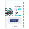 Flash Wibrand USB 2.0 Chameleon 64Gb Blue - зображення 2