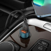 Автомобільний зарядний пристрій BOROFONE BZ19 Wisdom dual port car charger set(iP) Sapphire Blue (BZ19LSU) - зображення 3