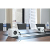 Мережевий подовжувач Allocacoc PowerCube Extended з заземленням 4 розетки 2 USB 1.5 м, сірий (White-Grey)- № 8