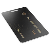 Трекер BOROFONE BC102 Search card type intelligent positioning anti-lost device Black (Колір 7073) - фото № 5