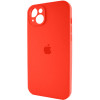 Чохол для смартфона Silicone Full Case AA Camera Protect for Apple iPhone 13 11,Red (7070)- № 3