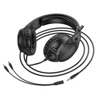 Навушники BOROFONE BO109 Bountiful gaming headphones Black (Колір 7073) - фото № 7