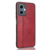 Чохол для смартфона Cosmiс Leather Case for Poco X5 5G Red (CoLeathPocoX5Red) - зображення 2