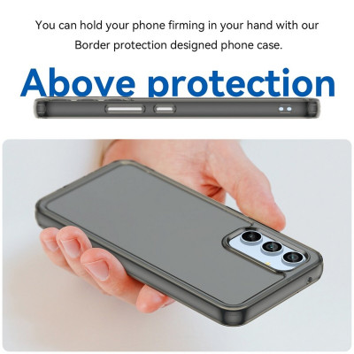 Чохол для смартфона Cosmic Clear Color 2 mm for Samsung Galaxy A54 5G Transparent Black (ClearColorA54TrBlack) - изображение 5