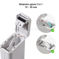 Термопринтер для друку наклейок NIIMBOT D101 White (A1A88628623) (Колір White) - фото № 3