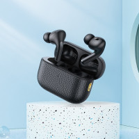 Бездротові навушники HOCO EQ9 Plus Duke true wireless ANC Noise Reduction BT headset Black (Колір Черный) - фото № 4