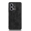 Чохол для смартфона Cosmiс Leather Case for Xiaomi Redmi Note 12 Pro 5G Black (CoLeathXRN12P5GBlack)