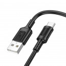 Кабель BOROFONE BX111 Feliz charging data cable Type-C 1m Black