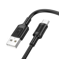 Кабель BOROFONE BX111 Feliz charging data cable Type-C 1m Black (Колір 7073), Атикул k58154 |  купить на VILKI.NET - фото № 1