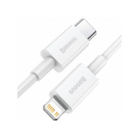 Кабель Baseus Superior Series Fast Charging Data Cable Type-C to iP PD 20W 0.25m White (Колір 7068) - фото № 2