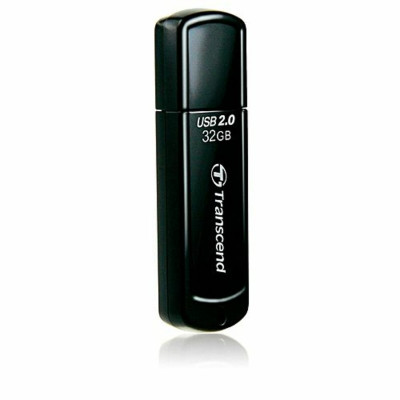 Flash Transcend USB 2.0 JetFlash 350 32Gb Black - зображення 1