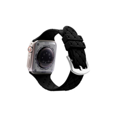 Ремінець для годинника Apple Watch Grid Weave 42/44/45/49mm 4.Black - изображение 1