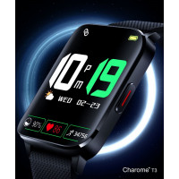 Смарт-годинник CHAROME T3 Sincerity Smart Watch Black (Цвет 7073) - фото № 5