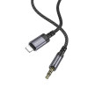 Перехідник BOROFONE BL24 Graceful digital audio conversion cable iP Metal Grey (Metal Gray)- № 5