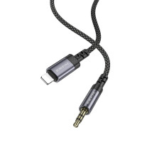 Перехідник BOROFONE BL24 Graceful digital audio conversion cable iP Metal Grey (Колір Metal Gray) - фото № 5
