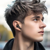 Бездротові навушники BOROFONE FQ1 Shine wireless BT headset Black (Black)- № 4