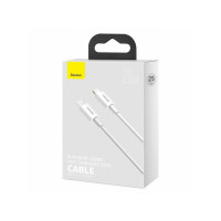 Кабель Baseus Superior Series Fast Charging Data Cable Type-C to iP PD 20W 0.25m White (Колір 7068) - фото № 4