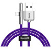 Кабель Baseus Iridescent Lamp Mobile Game Cable USB For iP 1m Purple