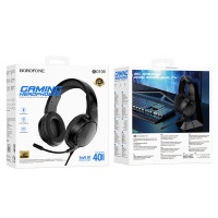 Навушники BOROFONE BO109 Bountiful gaming headphones Black (Колір 7073) - фото № 2