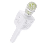 Портативна колонка HOCO BK5 Cantando karaoke microphone White (Цвет 7068), Атикул k44048 |  купить на VILKI.NET - фото № 1