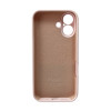 Чохол для смартфона Silicone Full Case AA Camera Protect for Apple iPhone 16 57,Dusty Pink (Dusty-Pink)- № 3