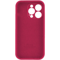 Чохол для смартфона Silicone Full Case AA Camera Protect for Apple iPhone 15 Pro Max 35,Maroon (Колір Maroon) - фото № 2