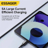 Кабель Essager Sunset C-C 240W Data cable 1m Grey (Серый)- № 5