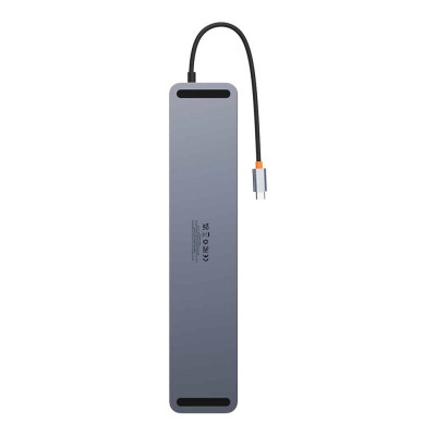 USB-концентратор Baseus EliteJoy Gen2, 11-портовый адаптер-концентратор Type-C, темно-серый (WKSX030013) - изображение 2