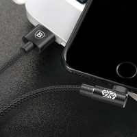 Кабель Baseus MVP Elbow Type Cable USB For IP 2A 1m Black (Колір 7073) - фото № 6