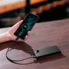 Зовнішній акумулятор Baseus Adaman Metal Digital Display Quick Charge Power Bank 10000mAh 22.5W Black (7073)- № 6