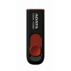 Flash A-DATA USB 2.0 C008 64Gb Black/Red (AC008-64G-RKD)