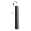 USB-концентратор Baseus EliteJoy Gen2, 11-портовый адаптер-концентратор Type-C, темно-серый (WKSX030013)