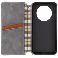 Чохол-книжка для смартфона Rubic Leather for Xiaomi Redmi A3 4G Grey (Колір 30812) - фото № 2
