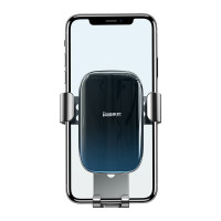 Автотримач для телефона Baseus Glaze Gravity Car Mount Black (Цвет Черный) - фото № 5