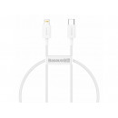 Кабель Baseus Superior Series Fast Charging Data Cable Type-C to iP PD 20W 0.25m White