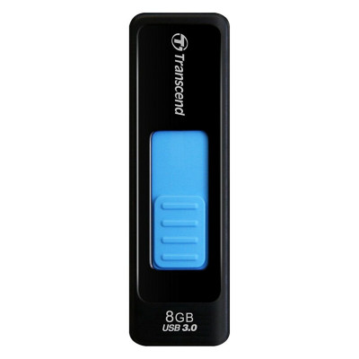 Flash Transcend USB 3.0 JetFlash 760 8Gb Black - зображення 1
