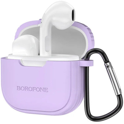 Навушники BOROFONE BW29 Charm true wireless BT headset Taro Purple - зображення 1