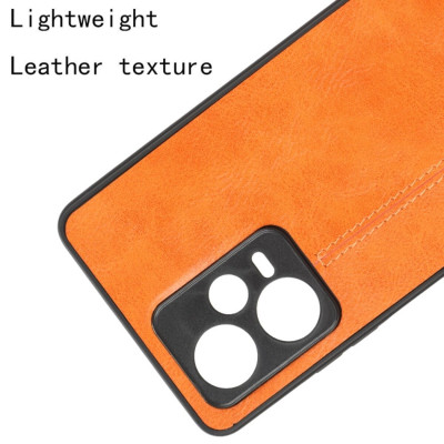 Чохол для смартфона Cosmiс Leather Case for Xiaomi Redmi Note 12 Pro 5G Orange (CoLeathXRN12P5GOrange) - зображення 4