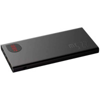 Зовнішній акумулятор Baseus Adaman Metal Digital Display Quick Charge Power Bank 10000mAh 22.5W Black (Цвет 7073) - фото № 2