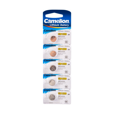 Батарейка CAMELION CR2016 Литиевая таблеточная BP5 5шт (C-13005016) (4260033152664) - изображение 1