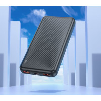 Зовнішній акумулятор BOROFONE BJ56 Graceful 22.5W+PD20W fully compatible power bank (10000mAh) Black (Цвет Черный) - фото № 3