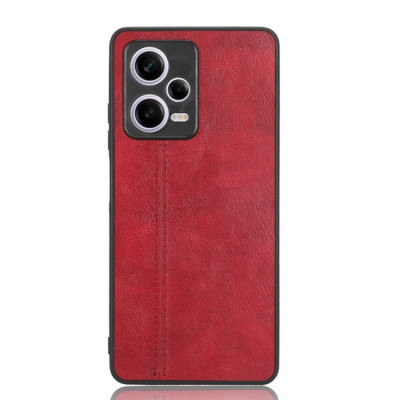 Чохол для смартфона Cosmiс Leather Case for Xiaomi Redmi Note 12 Pro 5G Red (CoLeathXRN12P5GRed) - изображение 1