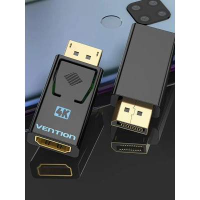 Адаптер Vention DisplayPort Male to HDMI Female Adapter Black (HBMB0) - изображение 5