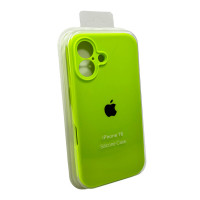 Чохол для смартфона Silicone Full Case AA Camera Protect for Apple iPhone 16 24,Shiny Green (Колір Shiny Green) - фото № 2