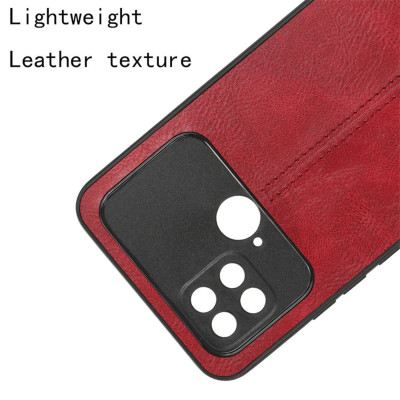 Чохол для смартфона Cosmiс Leather Case for Poco C40 Red (CoLeathPocoC40Red) - зображення 3
