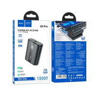 Зовнішній акумулятор HOCO Q3 Pro 22.5W+PD20W fully compatible power bank(10000mAh) Black (Цвет Черный) - фото № 8