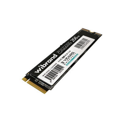 SSD M.2 Wibrand Caiman 256GB NVMe 2280 PCIe 3.0 3D NAND - зображення 1