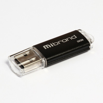 Flash Mibrand USB 2.0 Cougar 32Gb Black - зображення 2